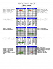 Academic Calendar | Central Christian Academy Academic Calendar | Central Christian Academy